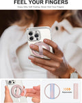 EWA MagOne Ultra Elastic BackSnap Phone Grip Stand with Elastic Finger Loop