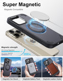 MagOne for iPhone 15 Pro Phone Case with Stand and Magnet Backsnap