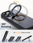 EWA MagOne for iPhone 15 Pro Phone Case with Stand