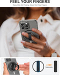 EWA MagOne Ultra Elastic BackSnap Phone Grip Stand with Elastic Finger Loop