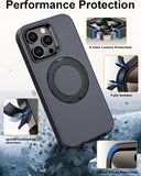 EWA MagOne for iPhone 15 Pro Phone Case with Stand